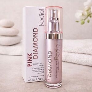 Rodial Pink Diamond Instant Lifting Serum - Light Pink Bottle